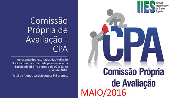 CPA - Resultados da Avaliação  Institucional