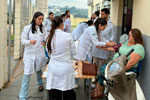 Estudantes de Fisioterapia do IIES realizam campanha antitabagismo na UBS Tabo&atilde;ozinho
