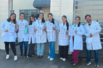 Estudantes de Fisioterapia do IIES realizam campanha antitabagismo na UBS Tabo&atilde;ozinho
