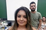Palestra sobre cuidados com o cabelo e penteados para o dia a dia