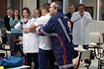 Treinamento de  Primeiros Socorros para alunos de Fisioterapia com a equipe do SAMU