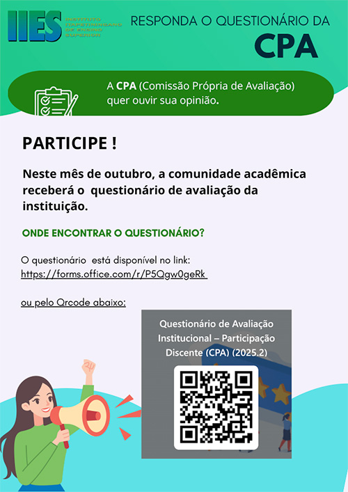 Questionário de Avaliação Institucional - Participação Discente (CPA-2025/2)